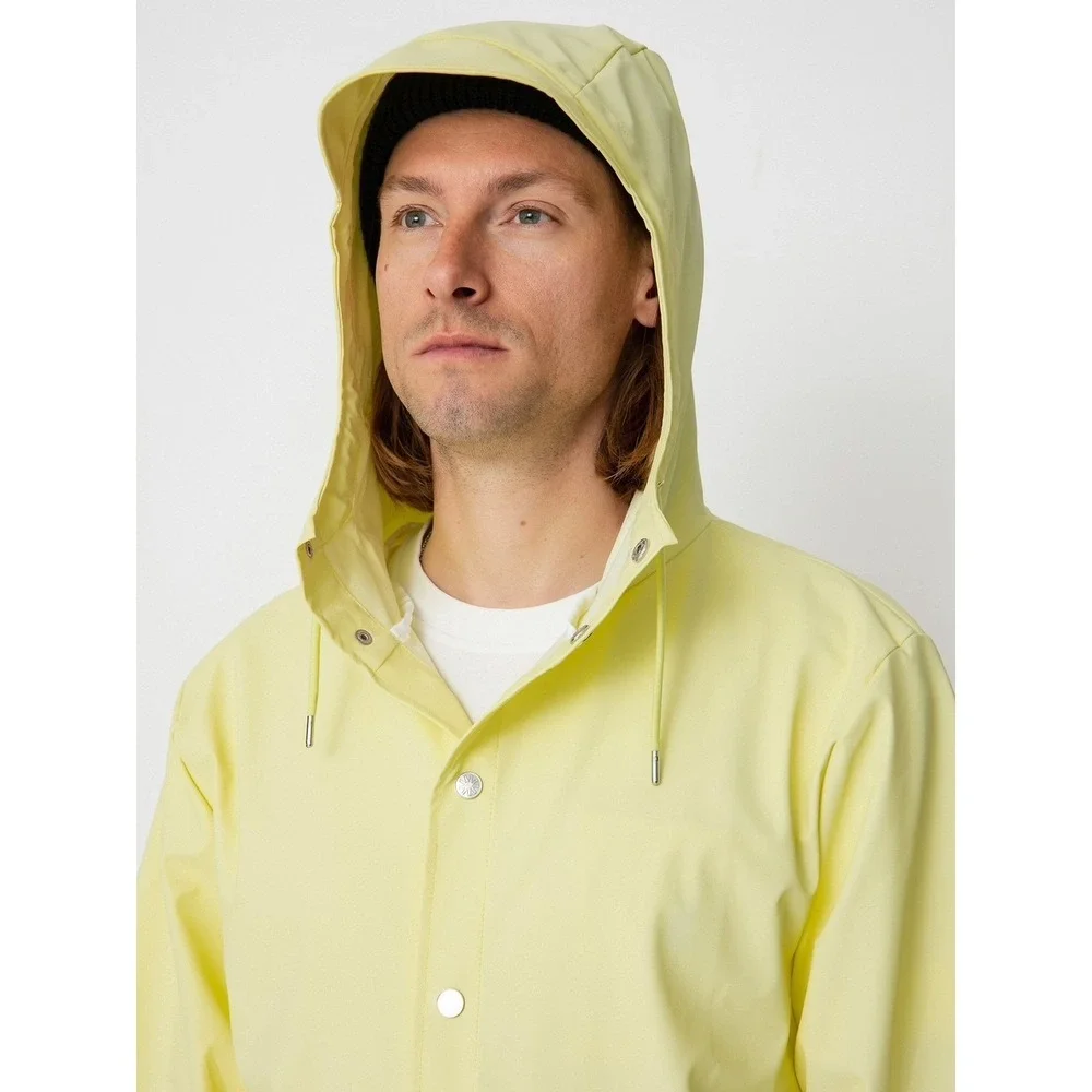 RAINS Jacket 12010 Size XL Straw Waterproof‎ PU Rain Coat NWT  Unisex